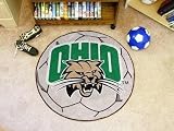 Ohio Bobcats 29 Round Soccer Ball Floor Mat (Rug)