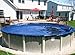 Deluxe Oval Above Ground Swimming Pool Winter Covers- 10 Year Warranty (18 x 36 Ft)