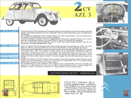 Voilà: Monpti - Citroën 2CV Werbung in Deutschland 1958 - 1990