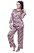 Up2date Fashion Satin Pajama Sets for Women in Variety of Prints