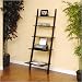 Sauder Grand Lake Ladder Bookcase in Espresso