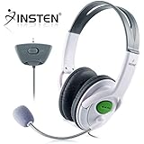 Insten Headset Headphone with Mic Compatible with Xbox 360 Wireless Controller