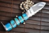 Sale- Hunting Knife - O1 Tool Steel - Handmade Kitchen Knife Griffae Bone - Work of Art