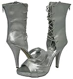 Breckelles Pancy-24 Silver Women Sandal