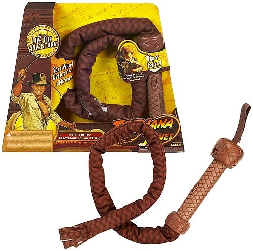 Indiana Jones Electronic Sound FX Whip - 20488 Picture
