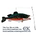 Swimming Fish Wind Catchers - Large Mouth Bass