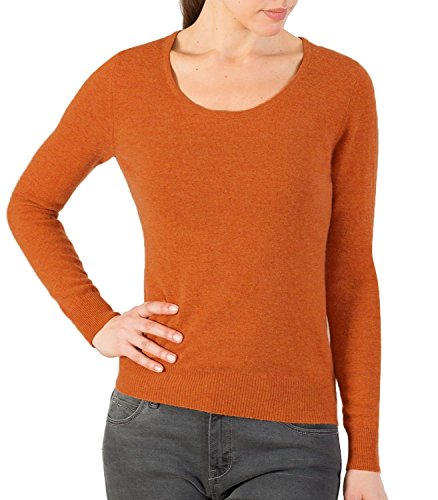 Wool Overs Women's Cashmere & Merino Scoop Neck Sweater