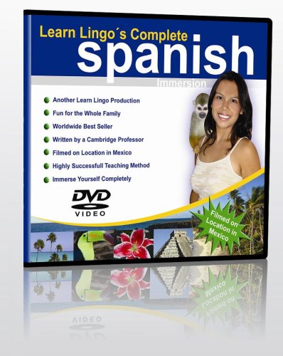Learn Lingo's Complete Spanish Immersion (The 8 DVD Set) by Spanish Language Videos