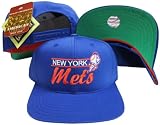 New York Mets Royal Blue Snapback Adjustable Plastic Snap Back Hat / Cap