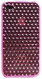 ★ホーリー限定★ソフトケース ダイヤ２　クリアー　ピンク iPhone　4