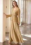 Shirred Beaded Jacket Dress