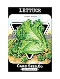 Lettuce Seed Packet Artwork Fridge Magnet