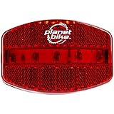 Planet Bike 3018-1 Rack Blinky 5- 5 LED Tail Light with Rack Mount and Batteries