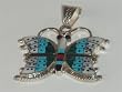 Zuni Nation Jewelry Silver Pendant - PD-0069