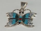 Zuni Nation Jewelry Silver Pendant - PD-0069