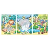 Animals In The Jungle (3 X 25) Jigsaw Puzzle