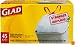 Glad Tall Kitchen Drawstring Garbage Bags, 13 Gallon, 45 Count