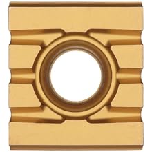 Sandvik Coromant T-MAX SCREW CLAMP  Carbide Milling Insert, 215 Style, Rectangular, GC235 Grade, TiCN Coating, 21531211111,0.205" Thick, 0" Corner Radius (Pack of 10)