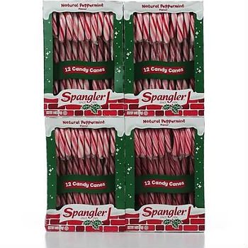 Spangler Natural Candy Canes 72 Ct