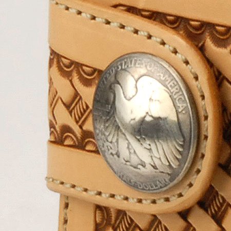 Cover image : KC,s ケーシーズ [ラレド バスケット] 折財布 【ベージュ】 wallet014