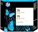 HP 70 Yellow 130 Ml Crtg Twin Pack Use In Desingjet Printers