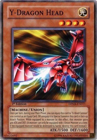 Yu-Gi-Oh! - Y-Dragon Head (DPKB-EN011) - Duelist Pack: Kaiba - 1st Edition - Common