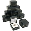 12 Black Gold Sparkle Ring Gift Jewelry Showcase Boxes