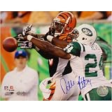 Darrelle Revis Breaking up Pass vs Bengals 8x10