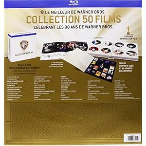 Coffret 90 ans Warner - Le meilleur de Warner Bros. - Collection 50 films [Blu-ray] [Édition Limit