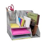 Design Ideas Desk Organizer, Mesh, Silver Reviews