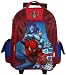 Search : Marvel Spiderman Large 15"rolling Backpack Featuring the Rhino and Morbious