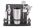 Oggi Pro Stainless-Steel 10-Piece Cocktail Shaker and Bar Tool Set