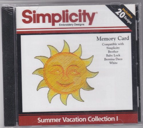 Summer Vacation Embroidery Design Factory repackaged