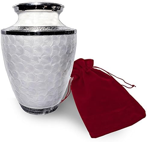"Everlasting Love" Human Cremation Urn - Superior Quality Urn To Honor Your Loved One - Beautifully Handmade and Crafted - Urn For Human Ashes - Includes Velvet Bag