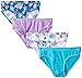 Hanes Ultimate Girls' 4-Pack Stretch Hipster Panties