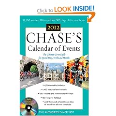 Chases Calendar of Events, 2012 Edition