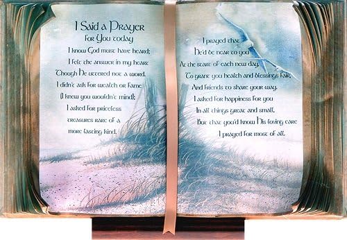I Said a Prayer Illustrated Book Display gold edges by BOL Productions