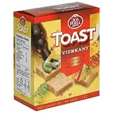 Review Jos Poell  / Jos Poell Mini Toast Square, 1.7-Ounce Boxes (Pack of 16)