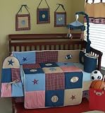 Nursery To Go Boys Will Be Boys 10 Piece Crib Set