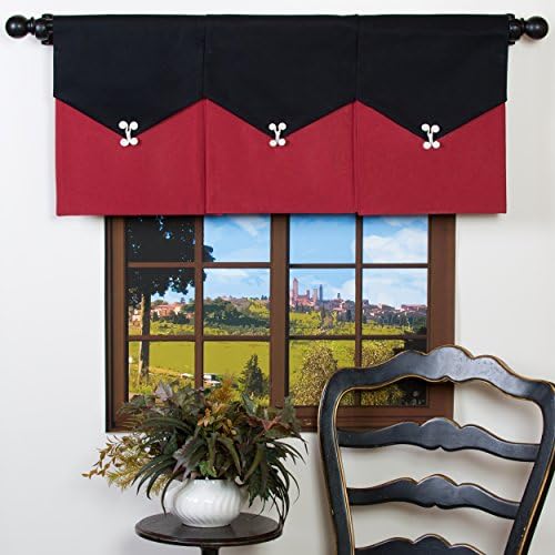 Window Wear Houndstooth Valance