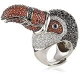 nOir Ted The Toucan Pave Ring