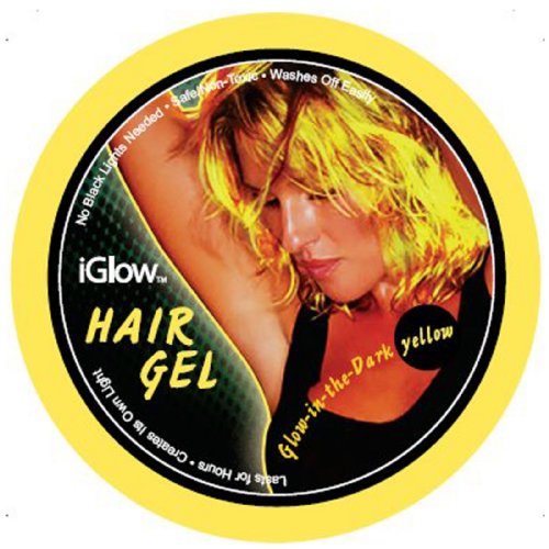 iGlow Hair Gel Yellow - Accessories & Makeup