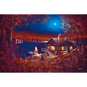 Clementoni-39121-Puzzle 1000 pc-Evening Serenity