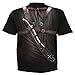 Spiral - Mens - HOLSTER WRAP - Allover T-Shirt Black
