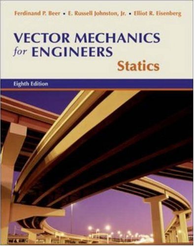Vector Mechanics for Engineers: Statics w/CD-ROM