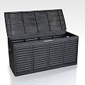 Kissenbox Auflagenbox Gartenbox Gartentruhe Box - Anthrazit