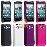 4 Rubberized Hard Cases Combo for HTC EVO Shift 4G (Black, Pink, Purple, Wh ....