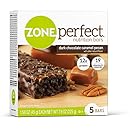 Zone Perfect Nutrition Bar, Dark Chocolate Caramel Pecan, 1.58oz, 30 Count