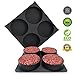Silicone Hamburger Patty maker 4 In 1