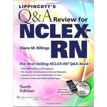 Set A Shopping Price Drop Alert For Lippincott's  Q&A Review for  NCLEX-RN® (Lippincott's Q&A Review for NCLEX-RN (W/CD))
